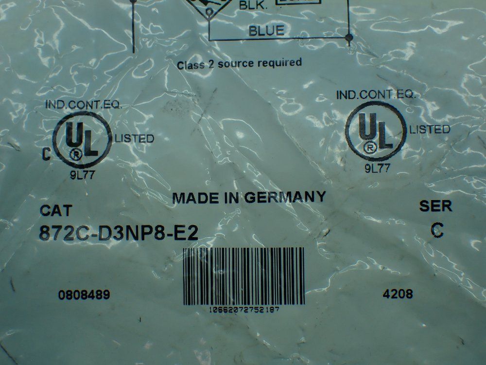 Allen-bradley Inductive Proximity Sensors. Lot Of 3 - 872c-d3np8-e2