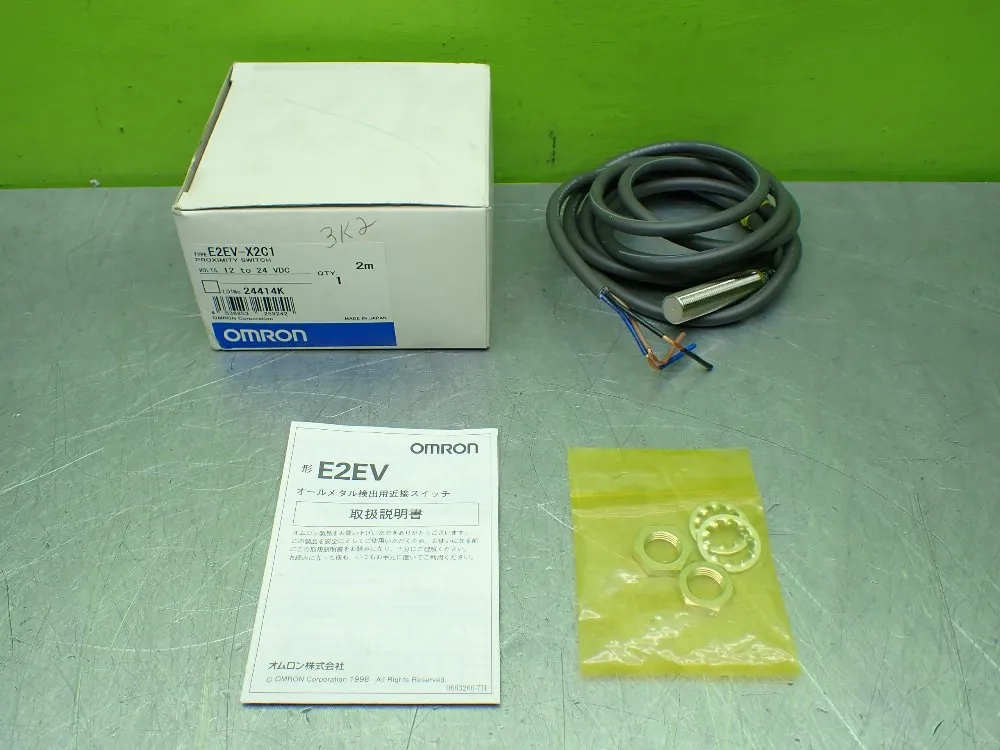 Omron Proximity Switch. - E2ev-x2c1