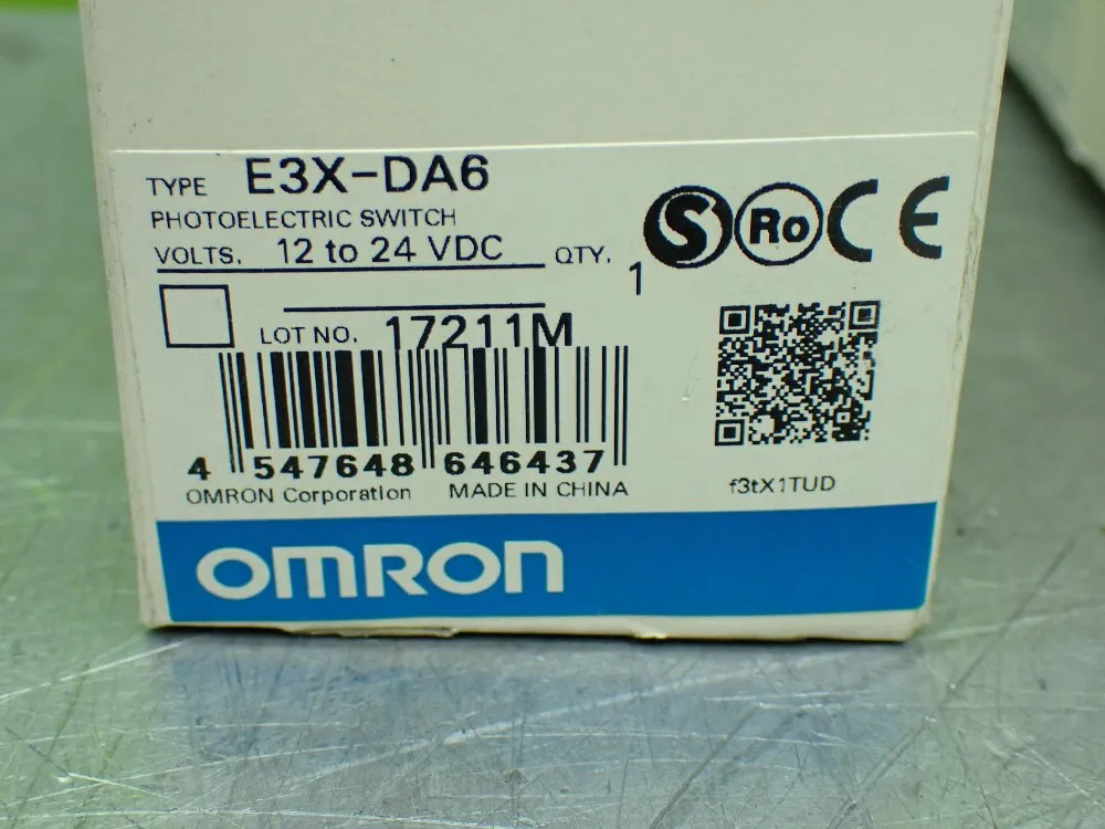 Omron Photoelectric Switches. Lot Of 3 - E3x-da6