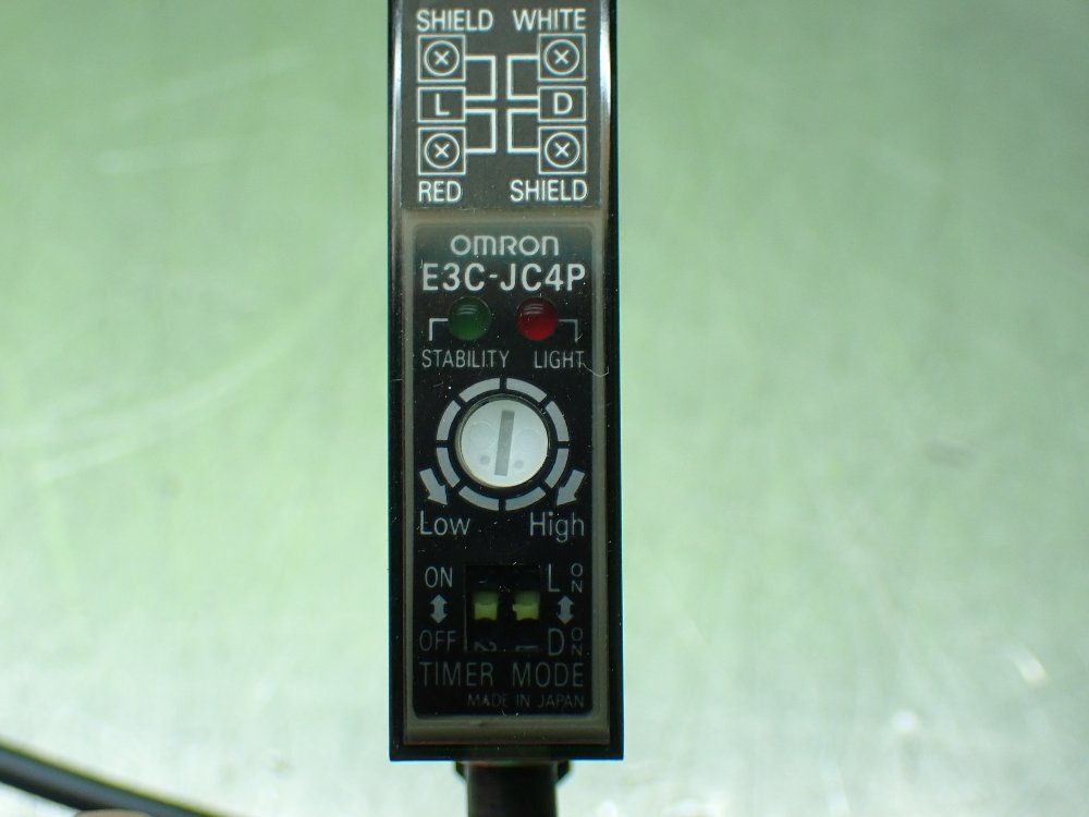 Omron Photoelectric Switches. Lot Of 3 - E3c-jc4p