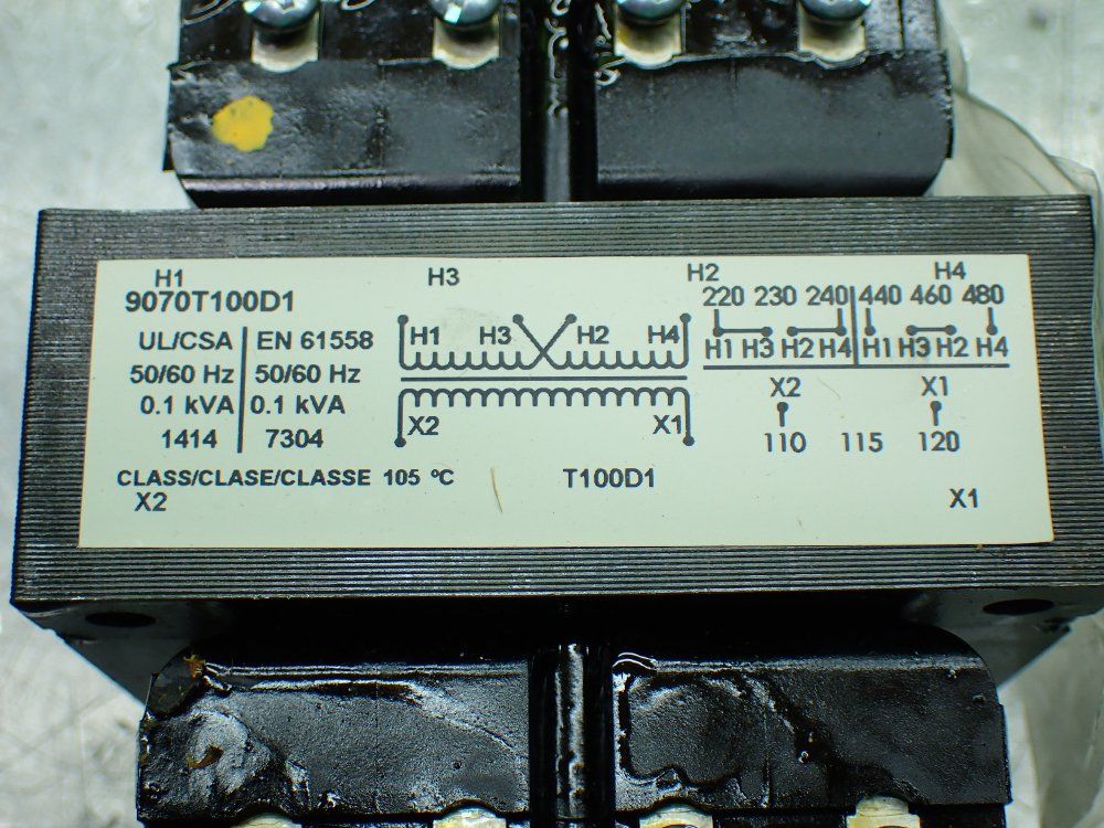 Square D Industrial Control Transformer