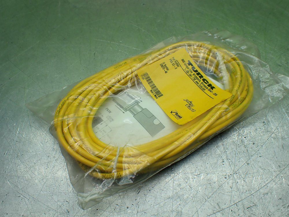 Turck 9 Meter Length Picofast Snap-on Single Ended Cordsets. U00700-46 - Pkg 6z-9