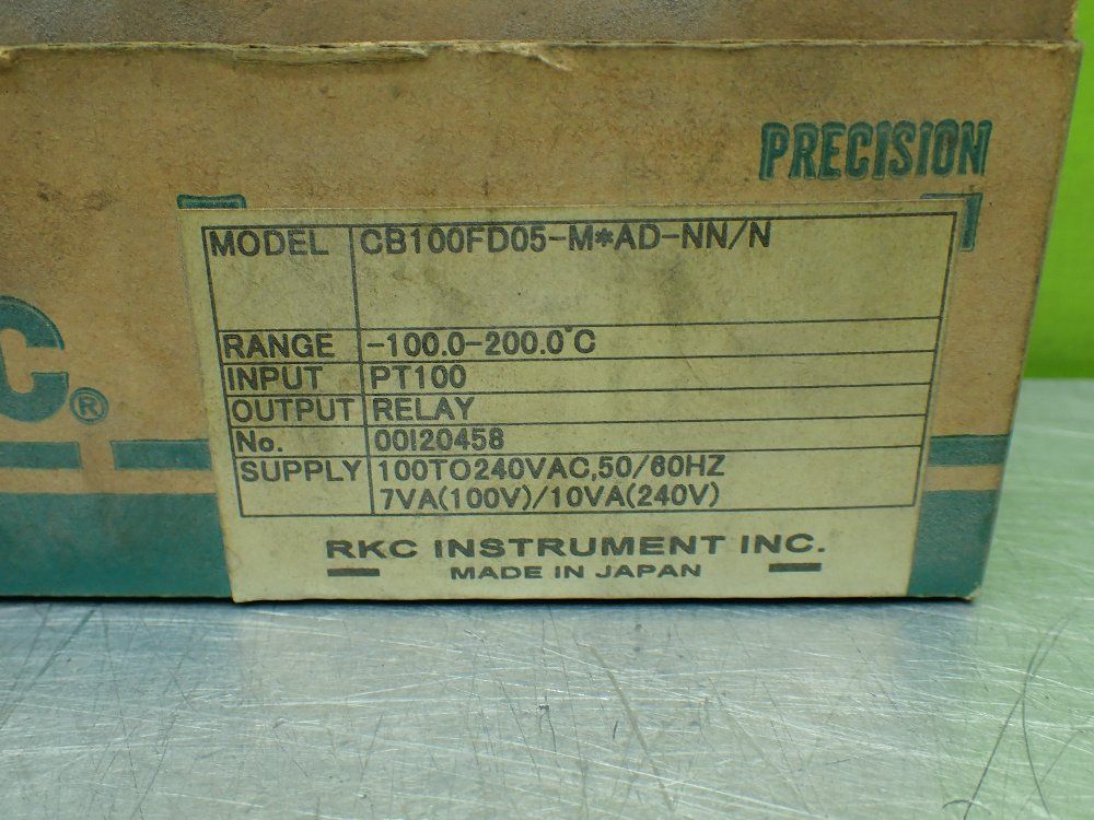 Rkc Cb100 Digital Voltage Controller. - Cb100fd05-m*ad-nn/n