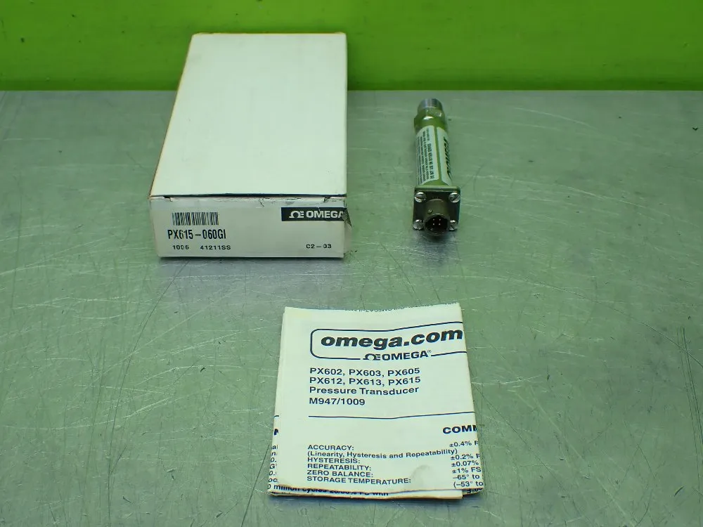 Omega Engineering Pressure Transducer