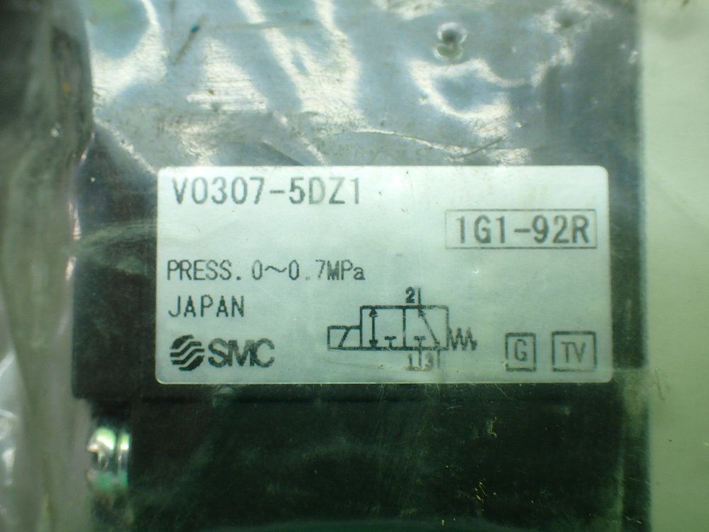 Smc Pneumatic Solenoid Valves. Lot Of 3 - Vo307-5dz1