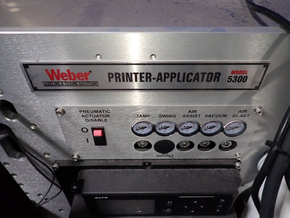 Weber Packaging Solutions Label Printer