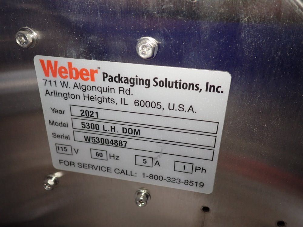 Weber Packaging Solutions Label Printer
