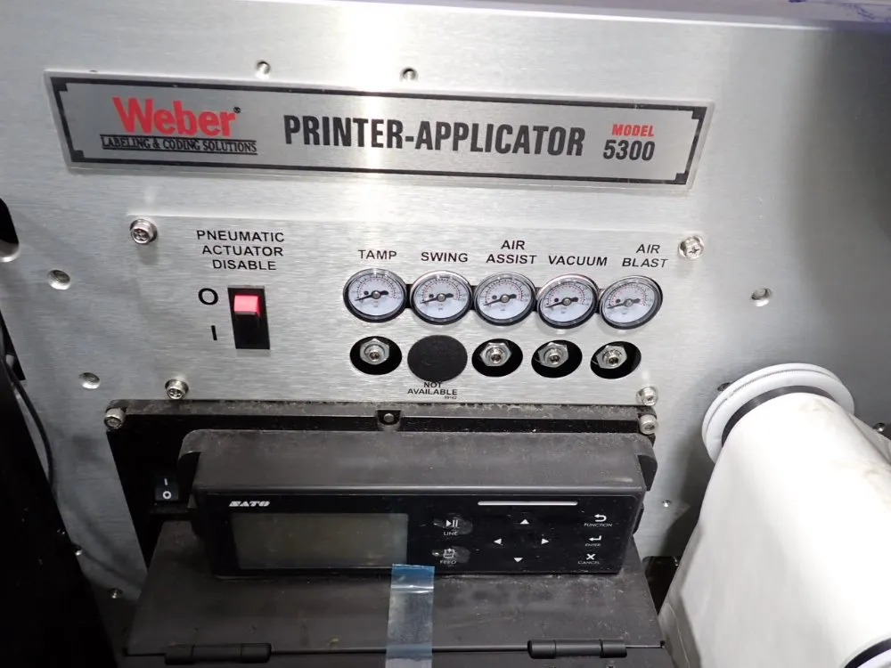Weber Packaging Solutions Label Printer