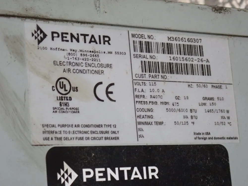 Pentair Air Conditioner