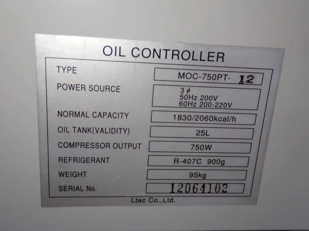 Ltec Co Oil Cooler - Moc-750pt-12