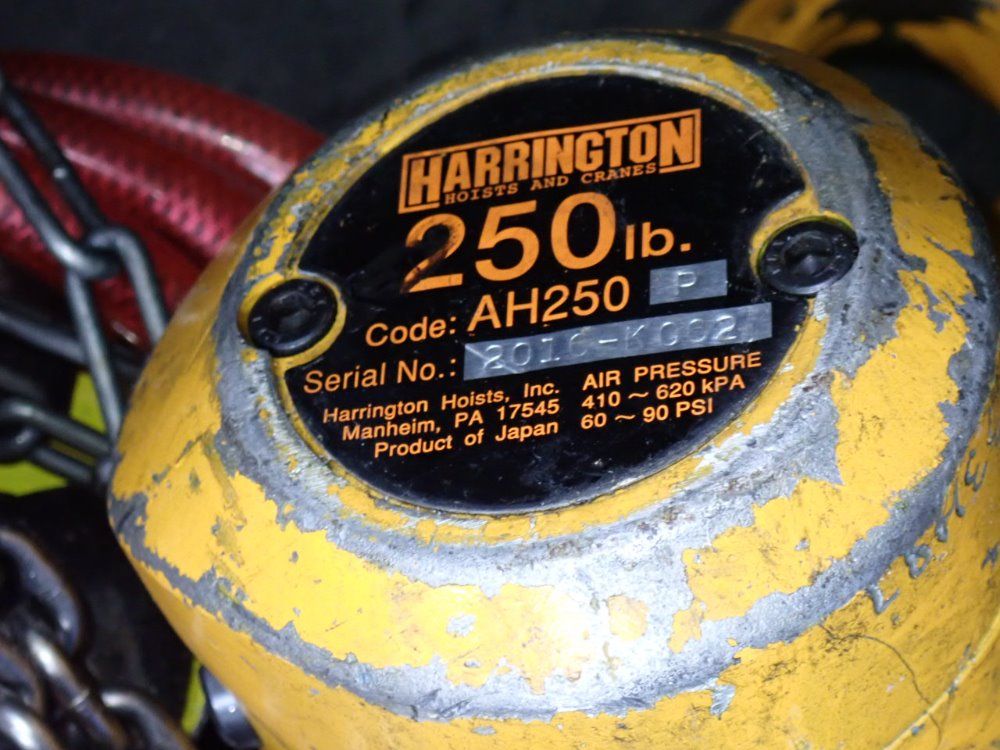Harrington 250 Lbs Ah250 Hoist - Ah250