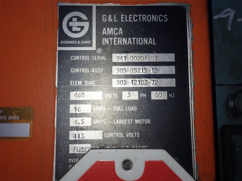 Giddings & Lewis 100c Tool Grinder - 100c