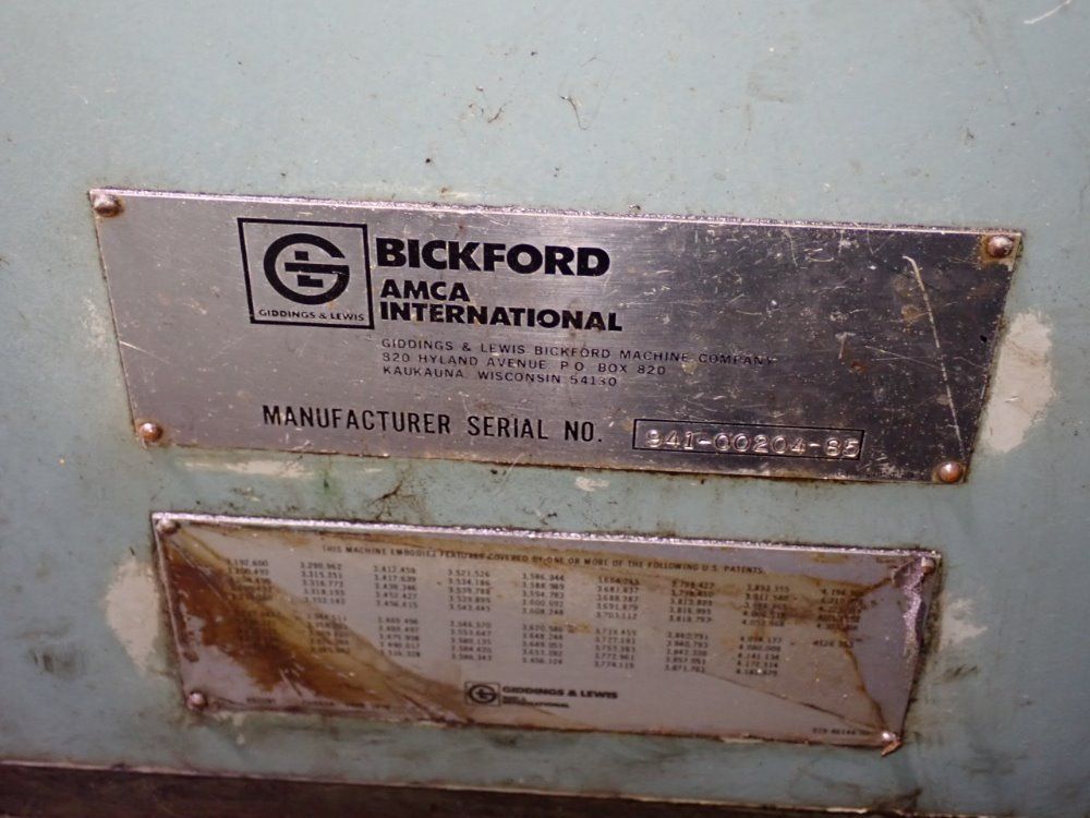 Giddings & Lewis 100c Tool Grinder - 100c