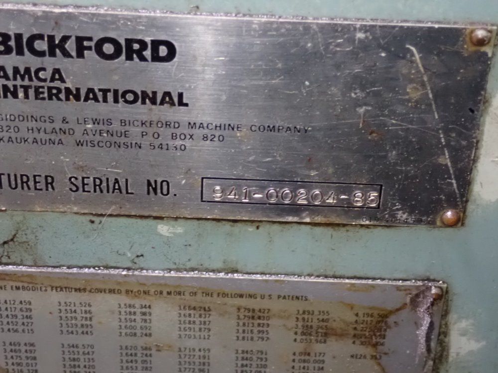 Giddings & Lewis 100c Tool Grinder - 100c