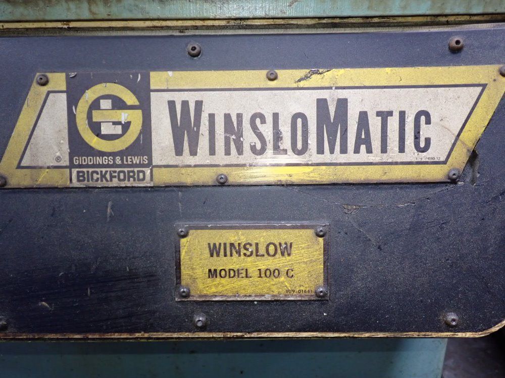 Giddings & Lewis 100c Tool Grinder - 100c