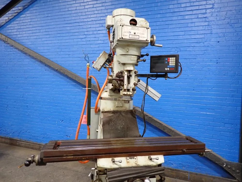 Acra Machinery 49"x9" Vertical Mill - Am-2v