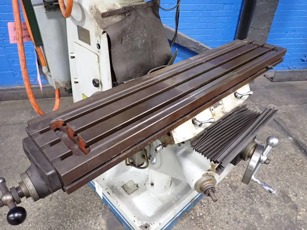 Acra Machinery 49"x9" Vertical Mill - Am-2v