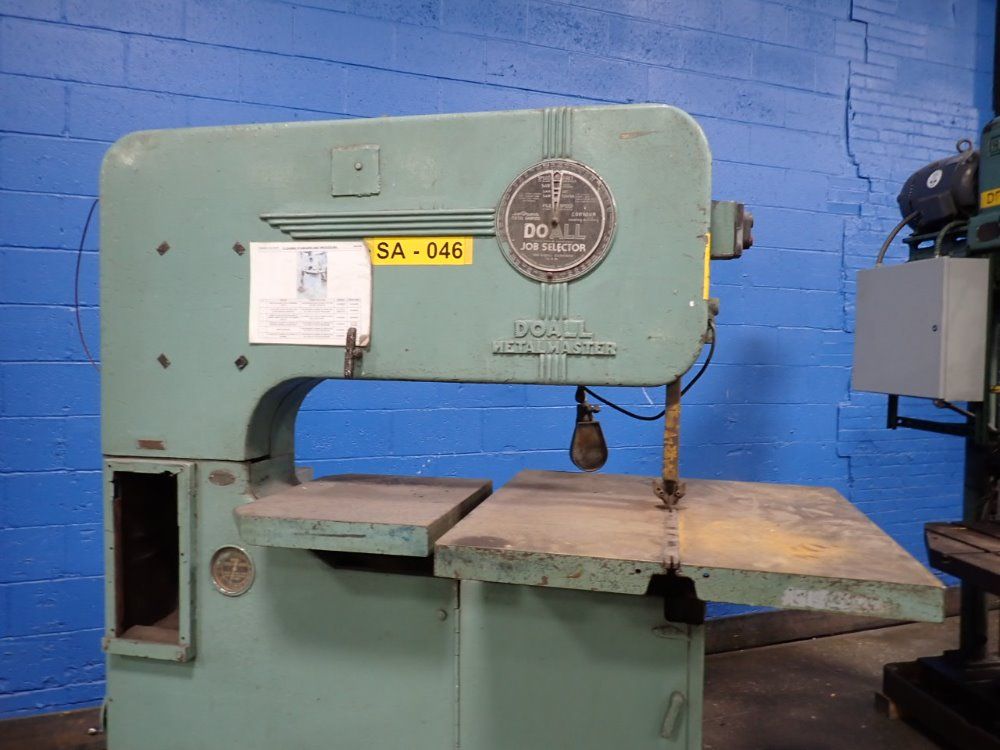 Doall 64" Vertical Bandsaw