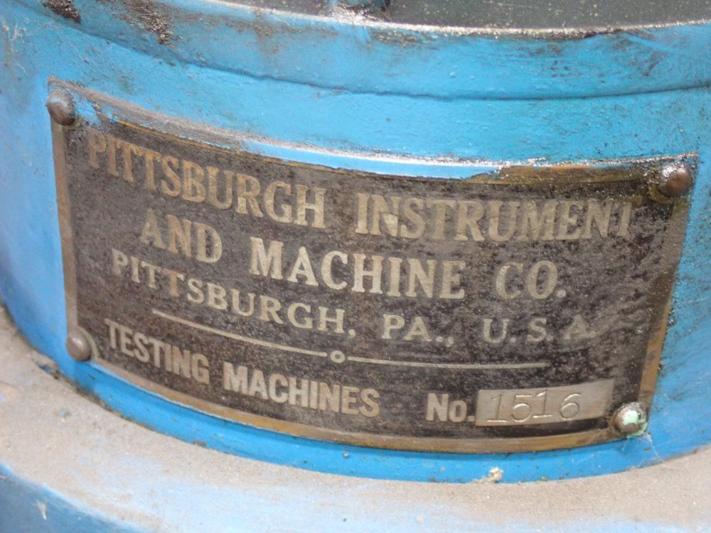 Pittsburg Instrument & Machine Co Hardness Tester