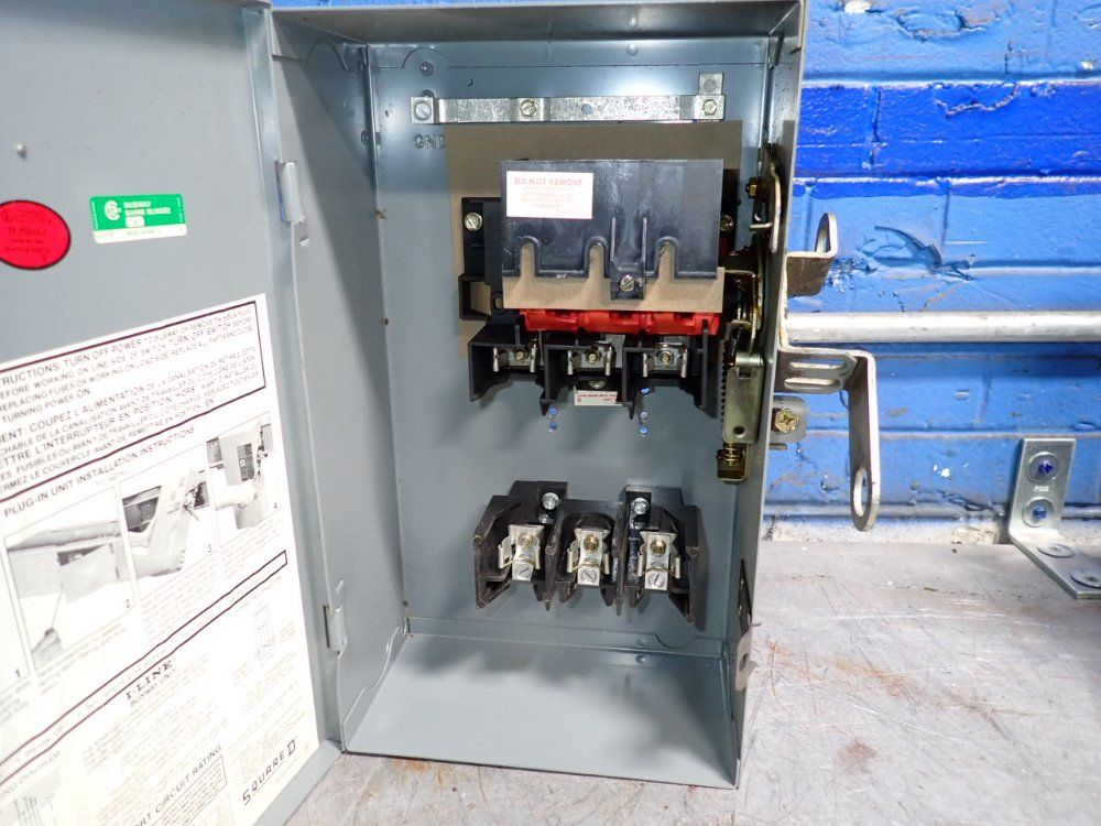 Square D 30a/600v Bus Plug - Pq3603g