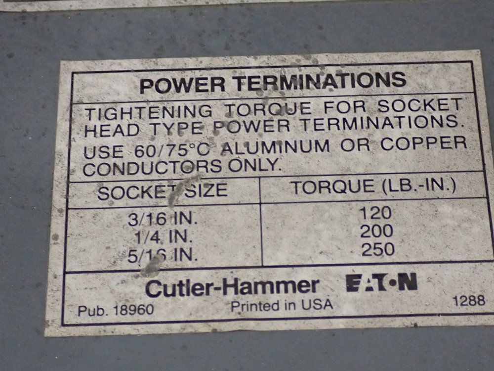 Cutlerhammer Starter