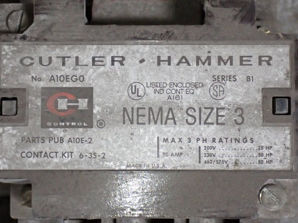 Cutlerhammer Starter