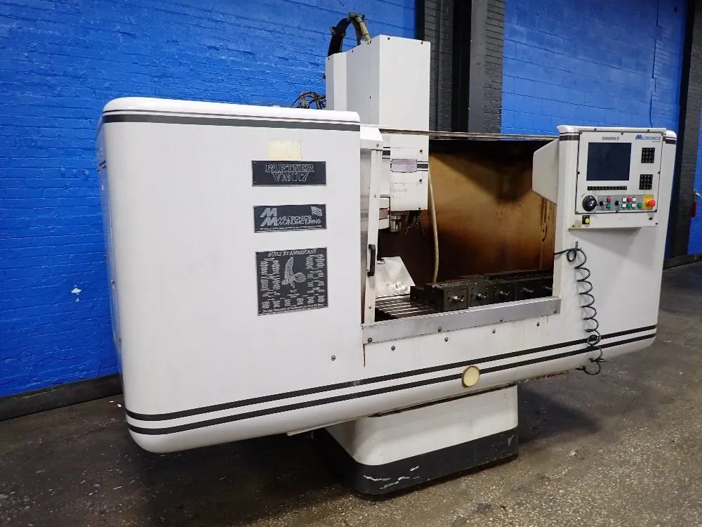 Milltronics 1998 Milltronics Vm17 Cnc Vmc