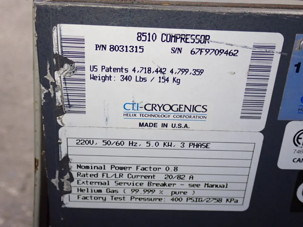 Cticryogenics Compressor