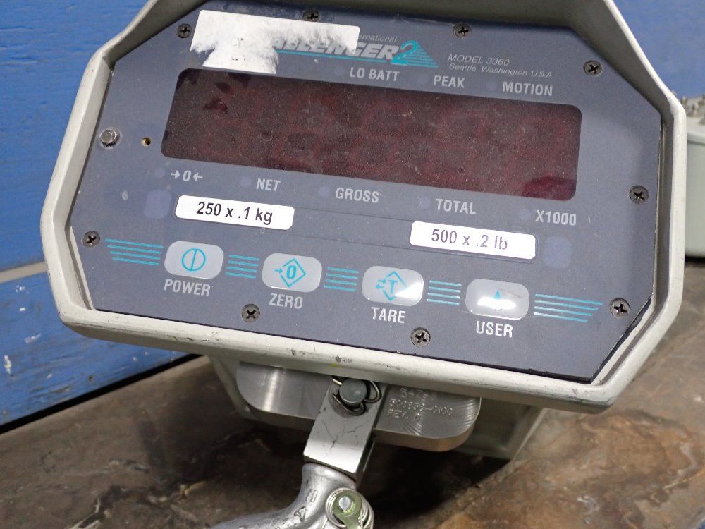 Measurement Systems International Crane Scale