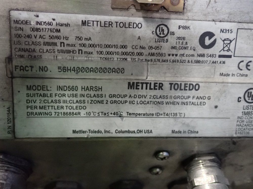Mettler Toledo Digital Readout