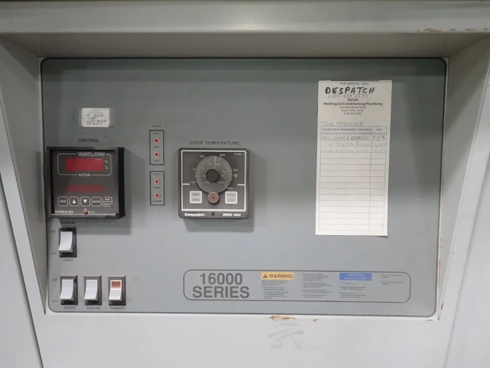 Despatch Test Chamber - Ec519