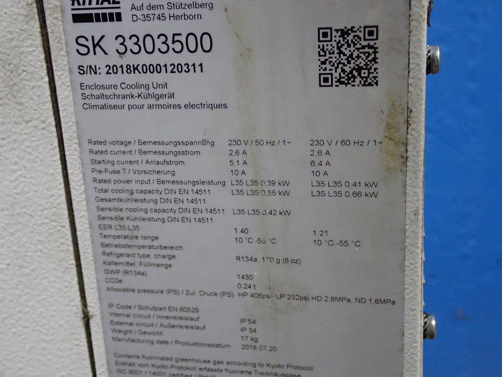 Rittal Enclosure Air Conditioner