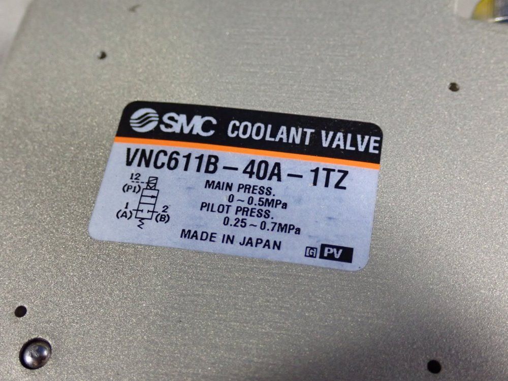 Smc Coolant Valve - Vnc611b-40a-itz