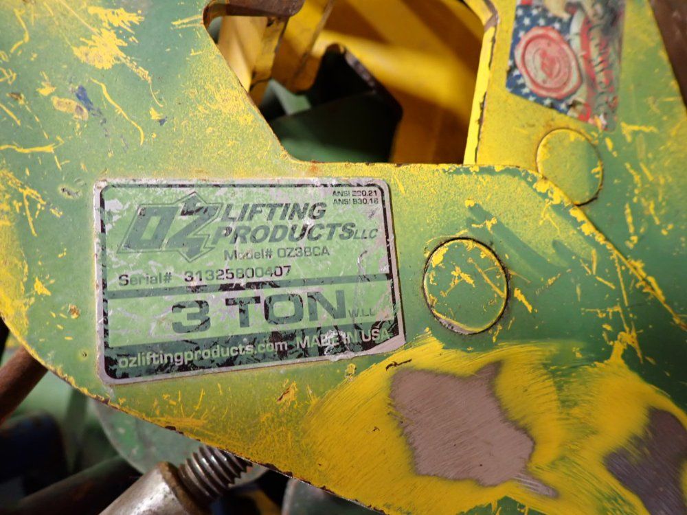 Oz Lifting Products 2 - 3 Tons Lifting Clamps