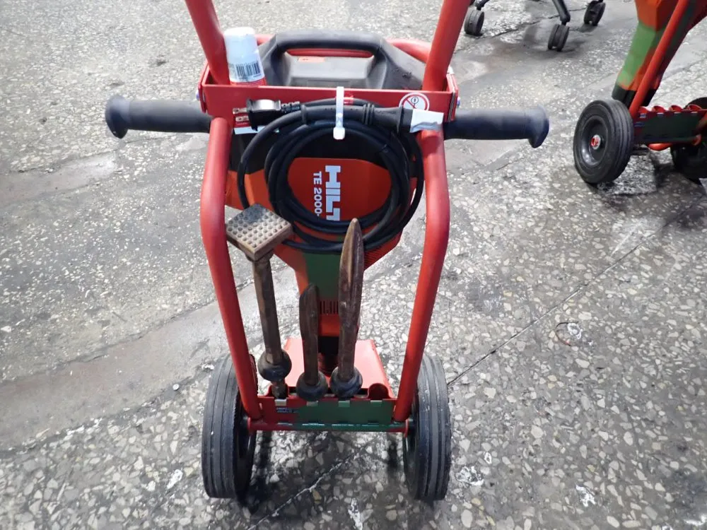 Hilti Electric Jack Hammer W/ Cart - Te2000-avr