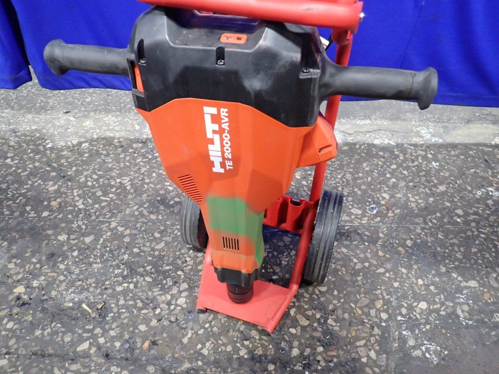Hilti Electric Jack Hammer W/ Cart - Te2000-avr