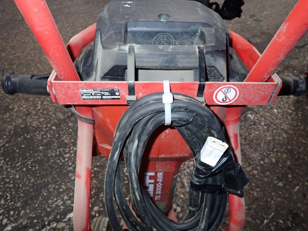 Hilti Electric Jack Hammer W/ Cart - Te3000-avr