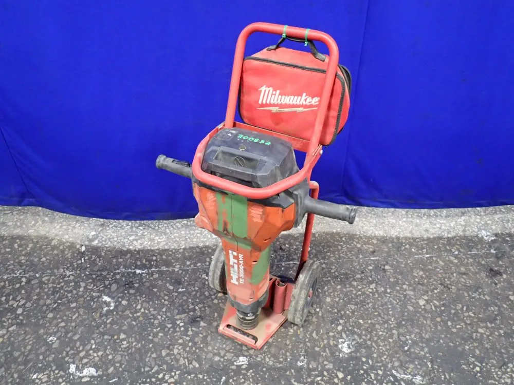 Hilti Electric Jack Hammer W/ Cart - Te3000-avr