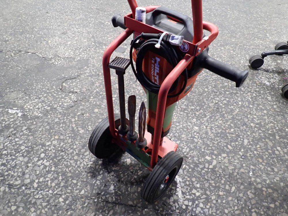 Hilti Electric Jack Hammer W/ Cart - Te2000-avr