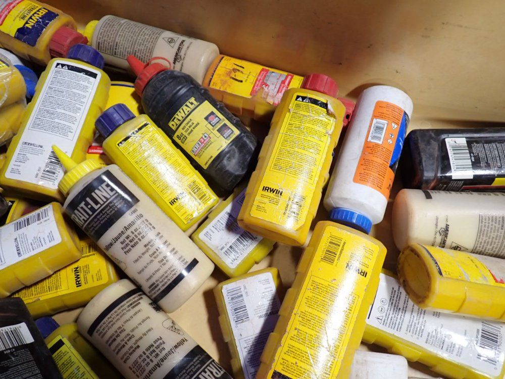 Irwin, Dewalt, Stanley Straight Line Marking Chalk