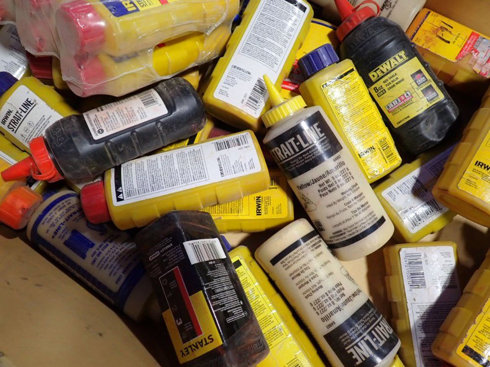 Irwin, Dewalt, Stanley Straight Line Marking Chalk