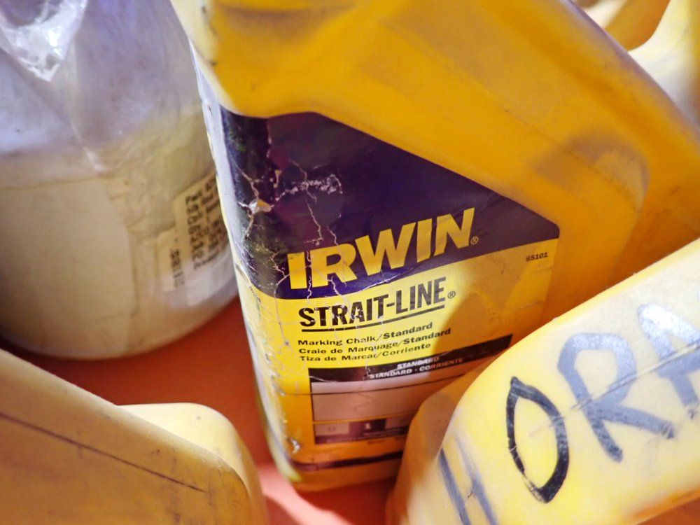 Irwin, Dewalt, Stanley Straight Line Marking Chalk
