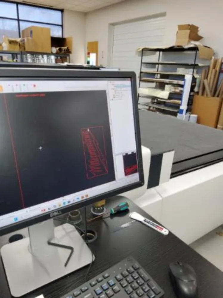 Apex 220 V 50/60hz, 9.55kw Digital Flatbed Cutter - Bk4-2516