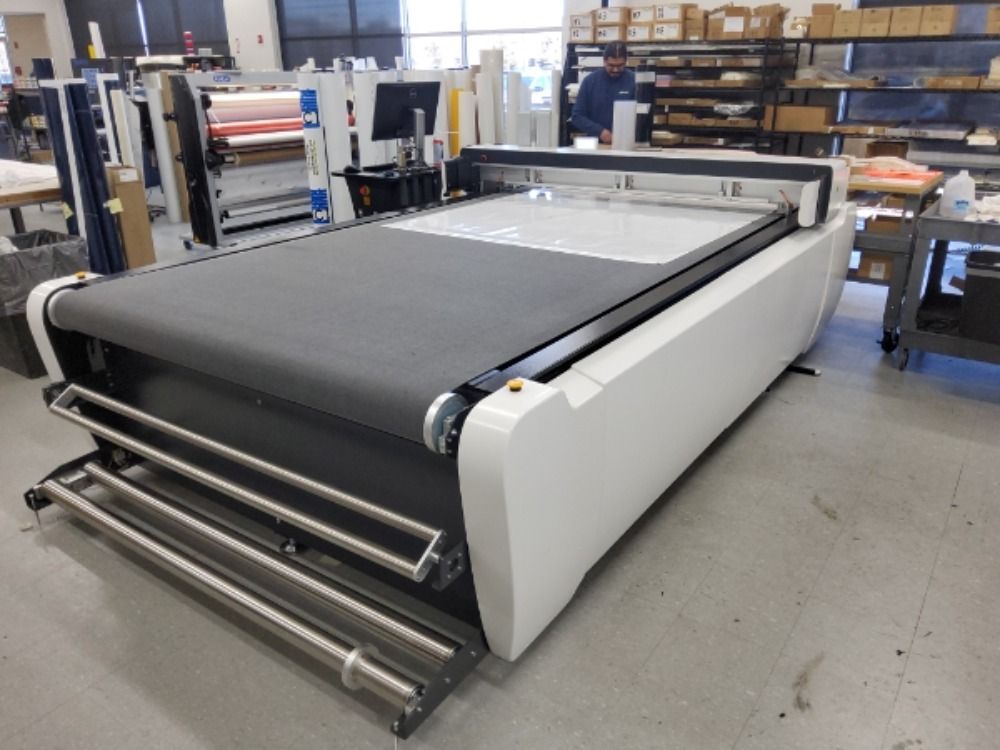 Apex 220 V 50/60hz, 9.55kw Digital Flatbed Cutter - Bk4-2516