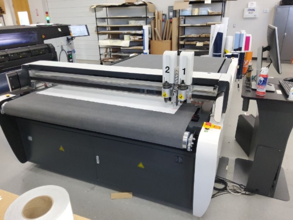 Apex 220 V 50/60hz, 9.55kw Digital Flatbed Cutter - Bk4-2516