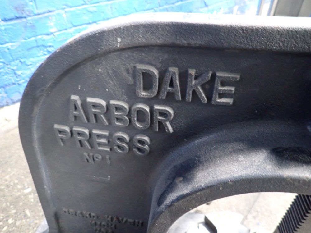 Dake 1 Arbor Press - No 1