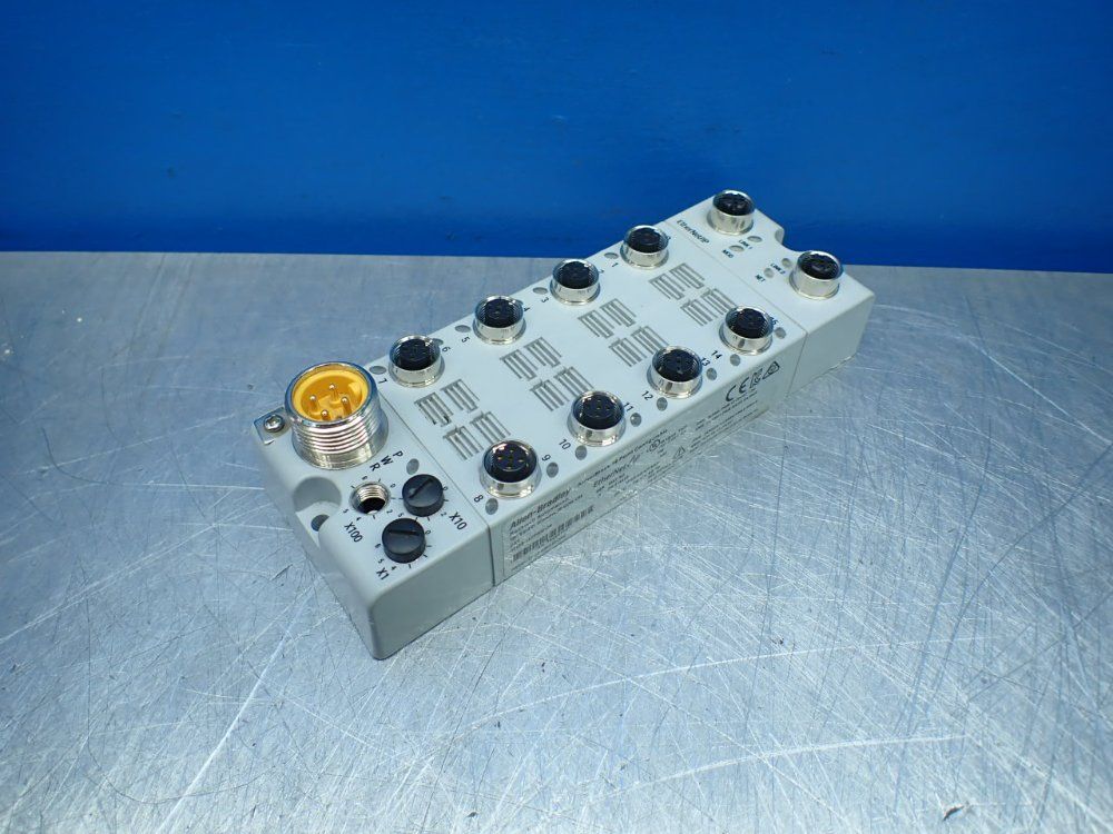 Allen-bradley Armorblock 16-point Configurable I/o Module - 1732e ...