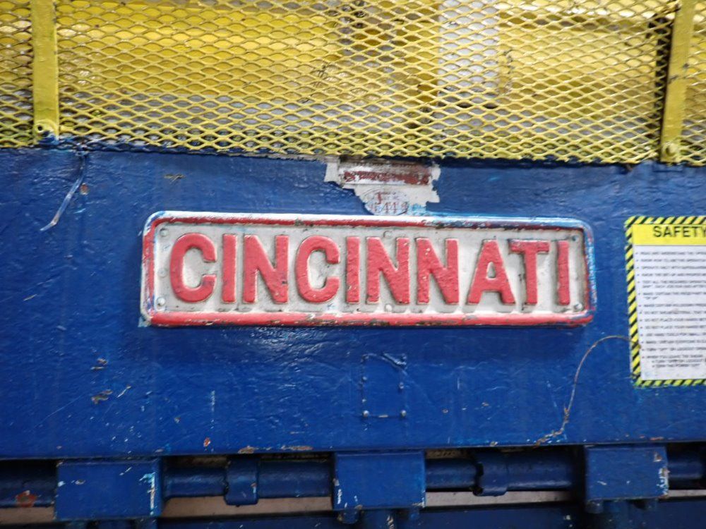 Cincinnati 149" X 1/4" Shear - 1812