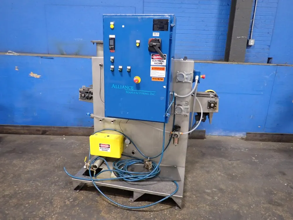 Alliance Manufacturing Inc 12 1/2" X 64" Conveyor Parts Washer - Aquamaster Cb-1200e