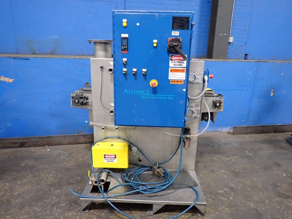 Alliance Manufacturing Inc 12 1/2" X 64" Conveyor Parts Washer - Aquamaster Cb-1200e